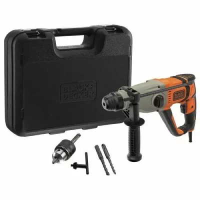 BLACK & DECKER  800W SDS-Plus Perceuse &agrave; Percussion Hammer Drill