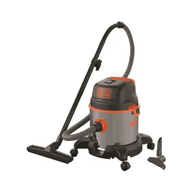 BLACK+DECKER Black & Decker Aspirateur Eau Et Poussiere 1400 W Cuve En Inox 20 L 