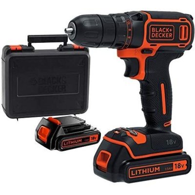 BLACK & DECKER  Bdcdc18kb-qw Cordless Orange,Noir