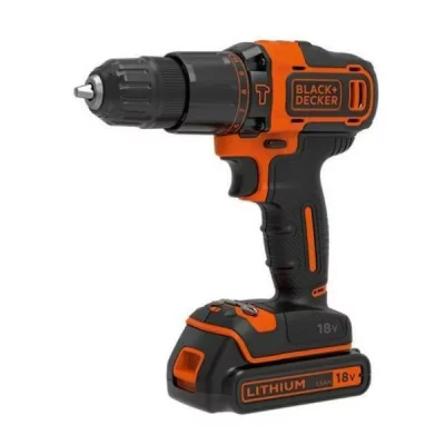 BLACK & DECKER  Bdchd18k-qw Hammer Drill Cordless Orange