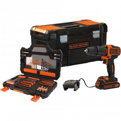 BLACK+DECKER  BDCHD18S1KA, Perceuse &agrave; percussion