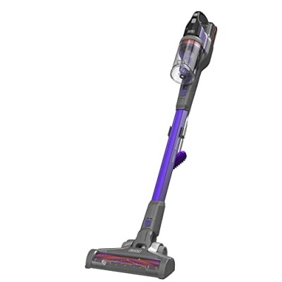 BLACK+DECKER Black & Decker BDPSE1815P-QW Aspirateur Balai Sans Fil 0.65L 18V 85dB HEPA Violet