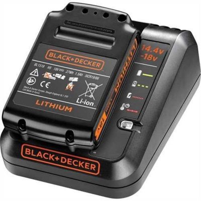 BLACK & DECKER BLACK + DECKER - Chargeur rapide 1A + batterie 18V / 1,5AH