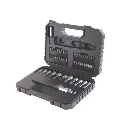 BLACK & DECKER  coffret d'outils de per&ccedil;age et vissage 53 pieces A7218