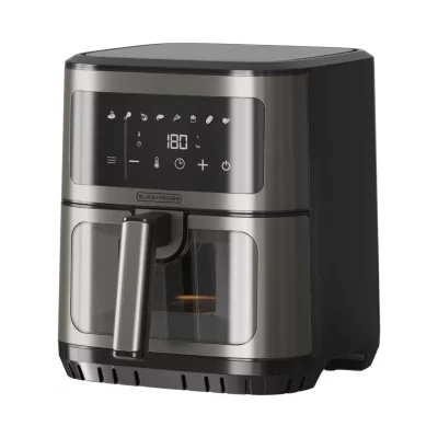 BLACK & DECKER  Friteuse &agrave; air chaud / airfryer 6.5 L - BXAF2501E