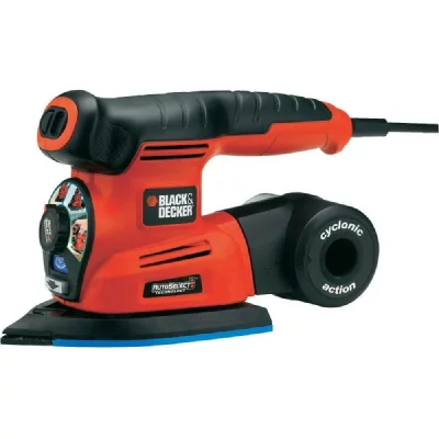 BLACK & DECKER BLACK+DECKER KA280K Ponceuse orbitale 13000 tr/min, Ponceuse multi