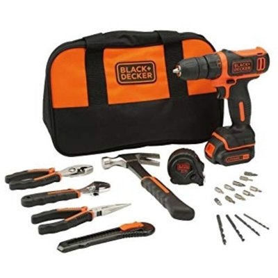 BLACK & DECKER BLACK & DECKER Perceuse 18 V + 20 accessoires