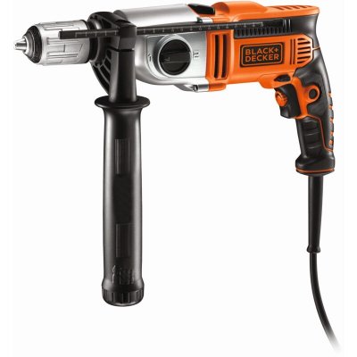 BLACK + DECKER Black & decker perceuse &agrave; percussion 910 w kr911k 5035048335529