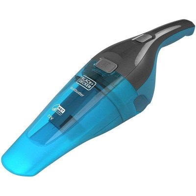 BLACK & DECKER BLACK+DECKER WDC215WA Bleu, Titane Sans sac, Aspirateur &agrave; main