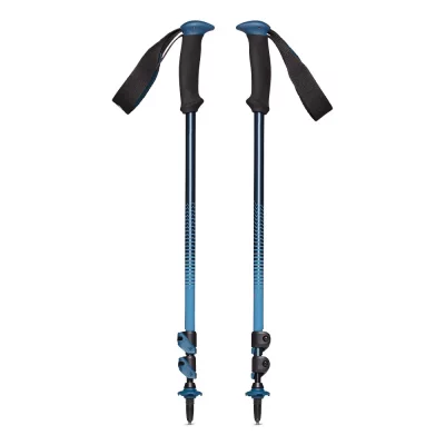 BLACK DIAMOND  B&acirc;ton de randonn&eacute;e Trail Back Trek Poles Azurite Bleu