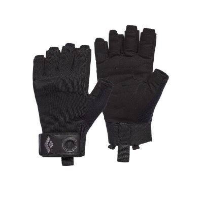 BLACK DIAMOND  - Crag Half-Finger Gloves - Gants taille XL, noir