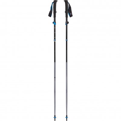 BLACK DIAMOND  - Distance FLZ - B&acirc;tons de trail taille 140 cm, pewter