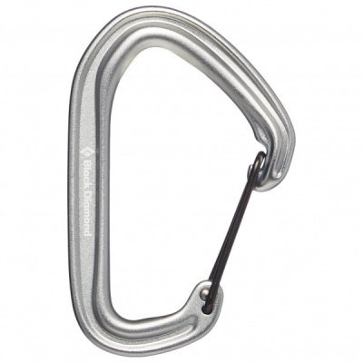 BLACK DIAMOND  - Hotwire Carabiner - Mousqueton de progression gris