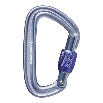 BLACK DIAMOND  - Liteforge Screwgate Carabiner - Mousqueton &agrave; vis gris
