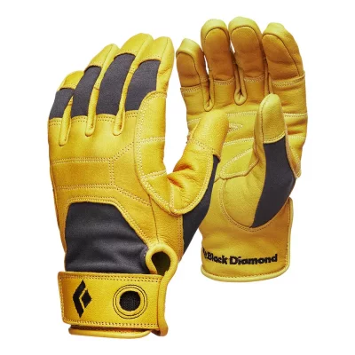 BLACK DIAMOND  Transition Gant Mixte Adulte, Jaune (Natural) S