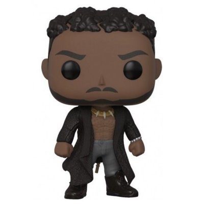 FUNKO Black Panther - Figurine POP! Bobble Head Killmonger 9 cm 