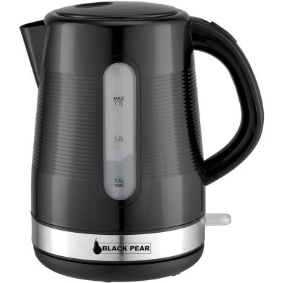 BLACKPEAR Black Pear - Bouilloire &eacute;lectrique bsf 1707, 2200W, 1,7L, noire