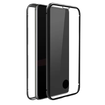 BLACK ROCK  360&deg; Glass Coque Samsung Galaxy S20 transparent, noir