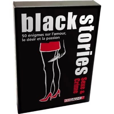 KIKIGAGNE Black Stories Sexe et Crime Iello