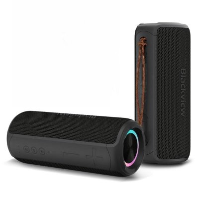 BLACKVIEW  Aurabass 3 (Enceinte connect&eacute;e - Microphone int&eacute;gr&eacute; ) Noir