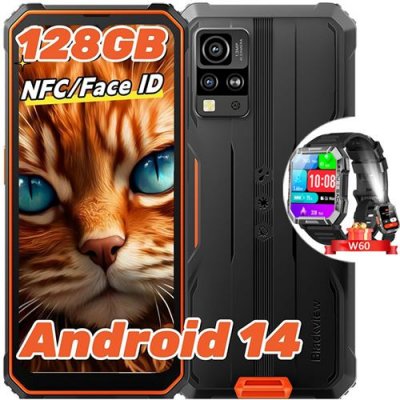 BLACKVIEW  BV5300 (Double Sim - Ecran de 6.1'' - 32 Go, 4 Go RAM) Orange