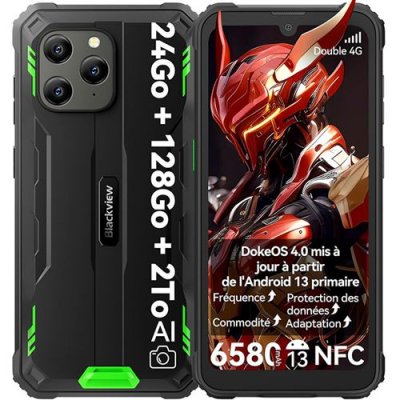 BLACKVIEW  BV5300 Plus (Double Sim - Ecran de 6.1'' - 128 Go, 8 Go RAM) Vert