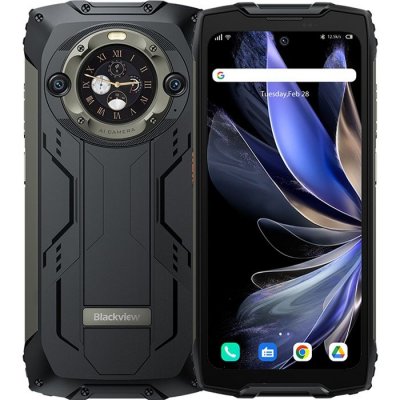 BLACKVIEW  BV7100 - 13 000 mAh - Double Sim - Ecran de 6.583'' - 128 Go 6 Go RAM, Noir