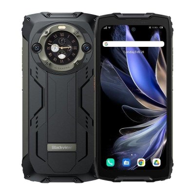BLACKVIEW  BV9300 Pro (&Eacute;cran 6.7"" - 256 Go, 12 Go RAM - 15 080 mAh) Noir