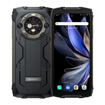 BLACKVIEW FRANCE OFFICIEL Blackview BV9300 Pro (&Eacute;cran 6.7"" - 256 Go, 8 Go RAM - 15 080 mAh) Noir
