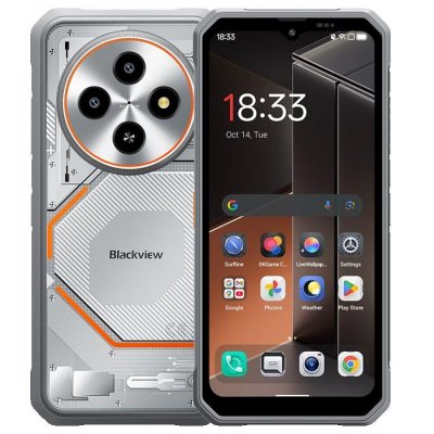 BLACKVIEW  Fort 100 Rugged Phone (2025),8800mAh Rugged Smartphone, NFC, 24GB + 128GB/ 2TB TF - Blanc