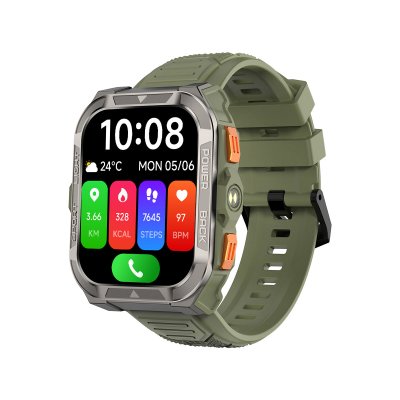 BLACKVIEW FRANCE OFFICIEL Blackview Montres Connect&eacute;e W80 Pro Verde