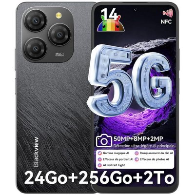 Blackview Shark 9 5G 8/256GB Noir Gratuit