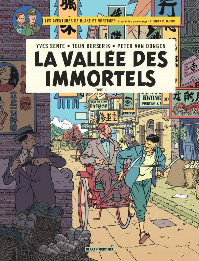Blake & Mortimer - La Vall&eacute;e des Immortels - Menace sur Hong Kong 