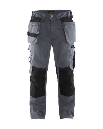 BLAKLADER  15551860 Pantalon d'artisan, Gris/noir, taille C62