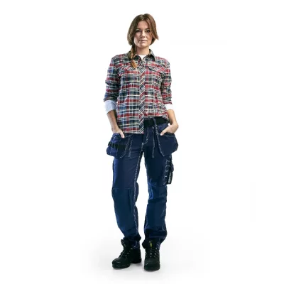 BLAKLADER  Pantalon Artisan Femme 154513708800 - Marine