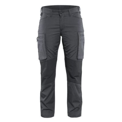 BLAKLADER BLAKL&Auml;DER Pantalon de service femme, gris fonc&eacute; / noir, taille DE : 46