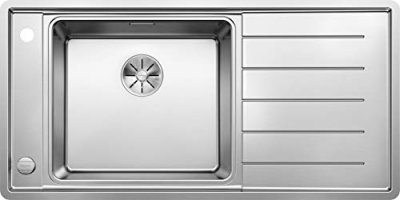 BLANCO  523000 ANDANO XL 6 S-If &Eacute;vier de Cuisine, Acier Inoxydable, Normale Abtropffl&auml;che