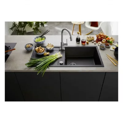 BLANCO  525931 METRA XL 6 S &Eacute;vier de Cuisine, Noir, 60 cm Unterschrank