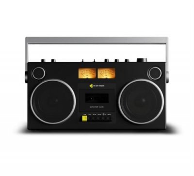 WE ARE REWIND Blaster Curtis, enceinte Bluetooth portable avec lecteur cassette