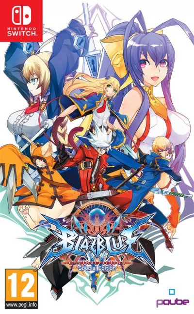 JUST FOR GAMES BlazBlue Central Fiction Edition Sp&eacute;ciale Nintendo Switch