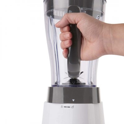 BLACK & DECKER Blender Black et Decker BXJB500E 500 W Blanc et Noir 