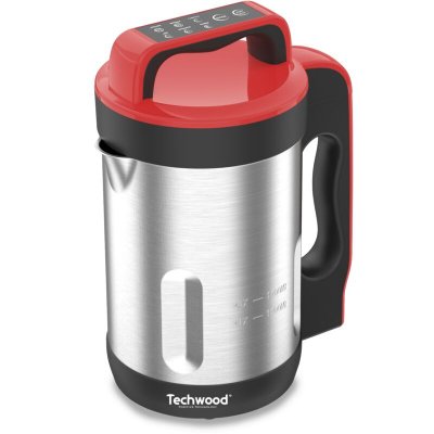 TECHWOOD Blender Chauffant -  - TSM-1655 - 1.6L - 1000W - Rouge - 6 Programmes Culinaires