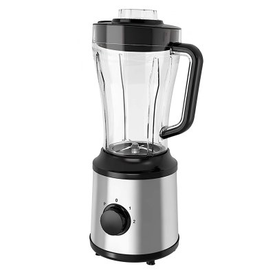 AVIZAR Blender Electrique 350W 1.8L 2 Vitesses avec Lames en Inox Mixage Polyvalent Noir / Argent