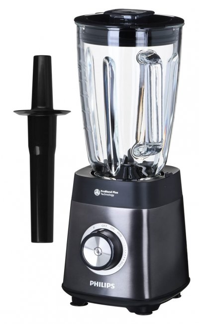 PHILIPS Blender HR3040/00 Blender mixeur m&eacute;tal S&eacute;rie 5000 2L, 1200W