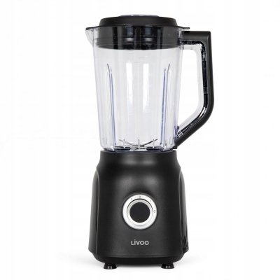 LIVOO Blender -  - 1,5 L - 600 W - 22 000 Tours/min - 2 Vitesses - Noir 