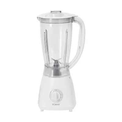 BOMANN Blender universel bol 1,5 l 5 vitesses + turbo, , UM 378 CB, 500, Blanc