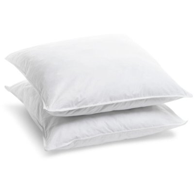 BLEU CALIN  Lot de 2 Oreillers 65x65cm Le Ferme - Confort ferme - Doux et gonflant