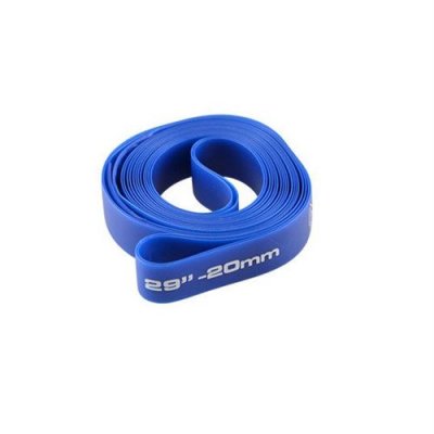 ZEFAL Blister 2 fonds de jante  pvc 29/28"" - bleu/blanc - 20 mm