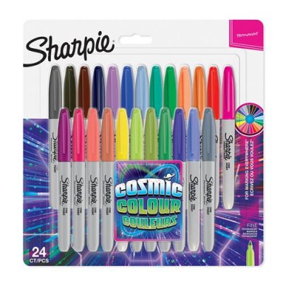 SHARPIE Blister 24 marqueurs  Cosmic