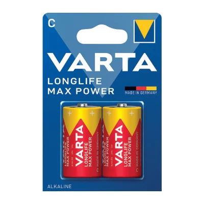VARTA Blister de 2 piles LONGLIFE Max Power LR14 C 1,5V -  - 4714110402